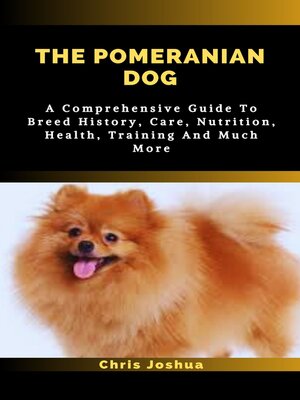 cover image of THE POMERANIAN DOG